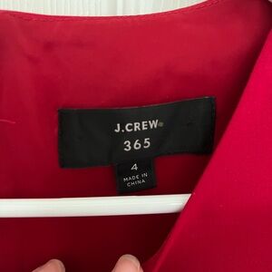 J.Crew Red Dress